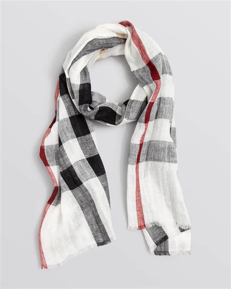 burberry check fringe scarf|burberry exploded check scarf.